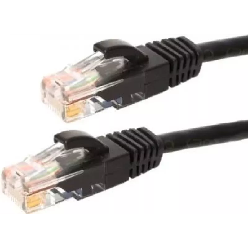 DSIT CAT6a netwerkkabel 100% koper - U/UTP - 7,5 m - zwart