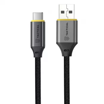 Tactical Fast Rope Aramid 2.0 kabel USB-A/USB-C 1m