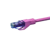 DSIT CAT6a U/UTP 100% koper netwerkkabel, 15m, roze
