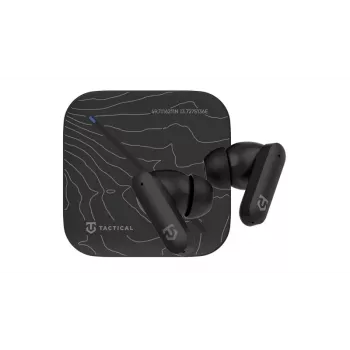 Tactical StrikePods Bahna CrudeOil True Wireless ANC oordopjes met low-latency-modus, IPX5, 35h accu, Bluetooth 5.3, touchbediening, USB-C