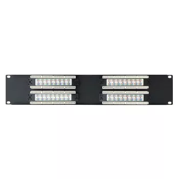 DSIT 19 inch Cat6 UTP 32-poorts patchpanel 2U zwart