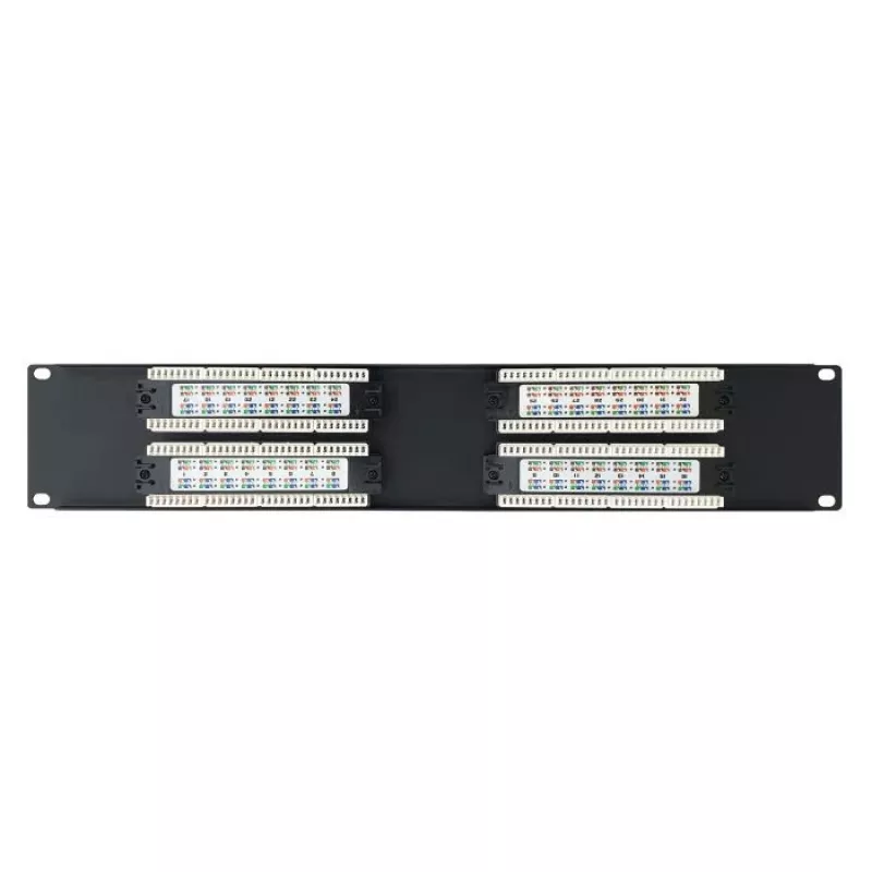DSIT 19 inch Cat6 UTP 32-poorts patchpanel 2U zwart