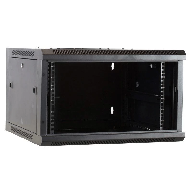 DSIT 6U wandmontage-serverkast met metalen deur 600x600x367 mm