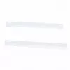 DSIT 19 inch rackrails voor 450 mm diepe wandkasten - wit