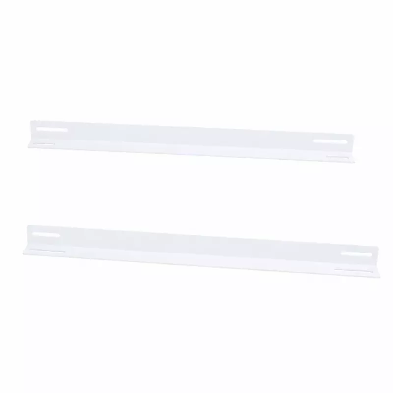 DSIT 19 inch rackrails voor 450 mm diepe wandkasten - wit