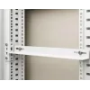DSIT 19 inch rackrails voor 450 mm diepe wandkasten - wit