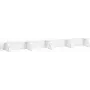DSIT 19 inch 1U metalen kabelmanagementpaneel met sleufdoorvoer – wit (DS-1904-W)