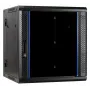 DSIT DS6612-DOUBLE omkeerbare wandmontage-serverkast met glazen deur, 600 mm breed