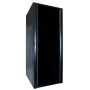 DSIT DS8042 42U 19 inch serverrack-kast met gehard glazen deur, 800x1000mm, zwart