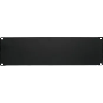 DS-IT 19 inch blindplaat 3U zwart staal blindplaat (DS-Blind3)