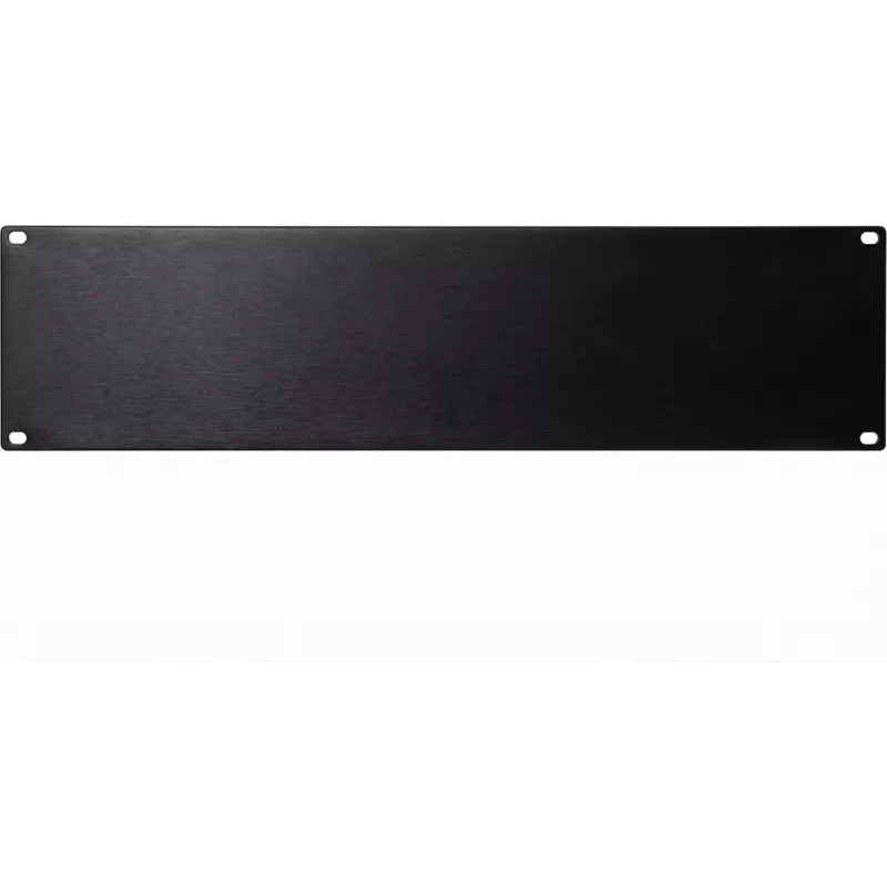 DS-IT 19 inch blindplaat 3U zwart staal blindplaat (DS-Blind3)