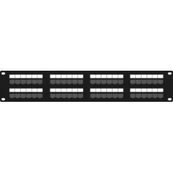 DSIT DS-Patch6-48UTP CAT6 UTP 19 inch 48-poorts netwerk-patchpanel, 1U, zwart