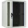 DSIT 12U wandmontage serverkast met glazen deur, wit, 600x600x635 mm