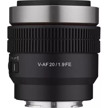 Samyang V-AF 20mm T1.9 objectief voor Sony (F1213506101)