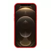 Mercury MagSafe siliconenhoes voor iPhone 12 Pro Max 6,7 inch rood