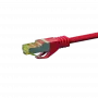 DSIT RJ45 netwerkkabel S/FTP (PiMF) Cat.7 patchkabel, rood, 0,25 m