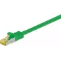 DSIT Cat.7 S/FTP PiMF netwerk-patchkabel, RJ45, groen, 0,25 m