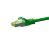 DSIT Cat.7 S/FTP PiMF netwerk-patchkabel, RJ45, groen, 0,25 m