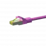 DSIT Cat.7 S/FTP PiMF RJ45 netwerkkabel, roze, 3m