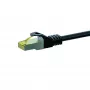 DSIT Cat.7 S/FTP PiMF RJ45 netwerk-patchkabel, 30 m, zwart