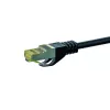 DSIT Cat.7 S/FTP PiMF RJ45 netwerk-patchkabel, 30 m, zwart