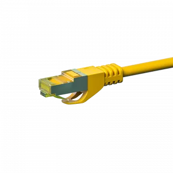 DSIT Cat.7 S/FTP PiMF RJ45 netwerkkabel, 30m, geel