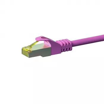 DSIT RJ45 netwerkkabel S/FTP (PiMF) Cat.7 kabel, roze, 50m (DC-79-500)