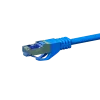 DSIT CAT 6a S/FTP LSOH netwerk-patchkabel, 7,5 m, blauw