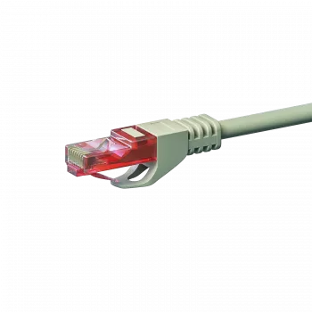 DSIT CAT6 ethernet patchkabel U/UTP 0,25 m grijs 100% koper DC-61-002