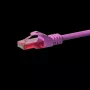 DSIT CAT6 U/UTP RJ45 patchkabel, 0,25 m, roze, 100% koper (DC-69-002)