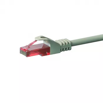 DSIT CAT6 netwerkkabel, U/UTP, 20 m, grijs, 100% koper (DC-61-200)