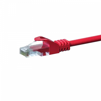 DSIT CAT 5e U/UTP netwerk-patchkabel, 1 m, rood, CCA, RJ45, Gigabit Ethernet