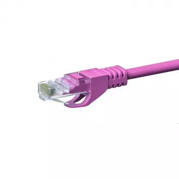 DSIT CAT 5e U/UTP netwerkkabel 15m roze CCA