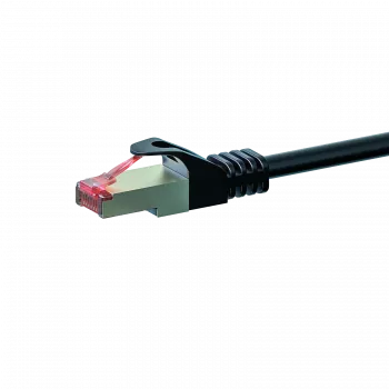 DSIT CAT 6 S/FTP LSOH netwerk-patchkabel, 1,5 m, zwart