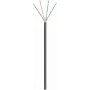 DSIT CAT6 outdoor-netwerkkabel, U/UTP, AWG 24/7 (flexibel), 305 m, zwart, CCA