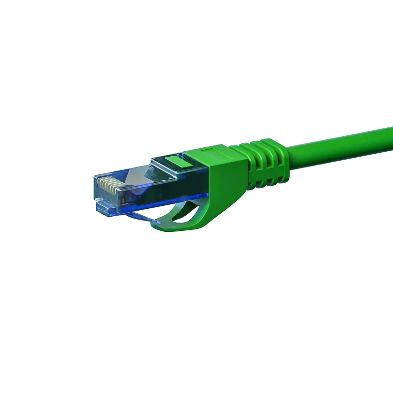 DSIT UTP CAT6a kabel 0,25 m groen - 100% koper (DC-U6A3-002)