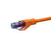 DSIT CAT6a netwerkkabel 100% koper - U/UTP - 2 m - oranje (DC-U6A6-020)