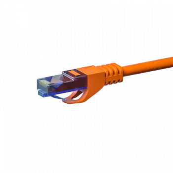 DSIT CAT6a netwerkkabel 100% koper - U/UTP - 2 m - oranje (DC-U6A6-020)