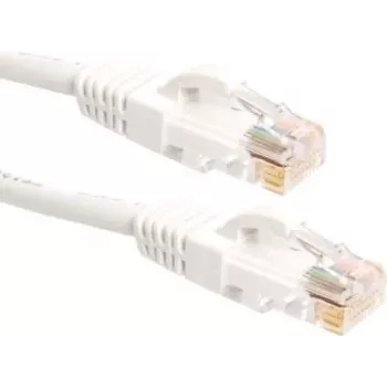 DSIT CAT6a U/UTP 100% koper ethernet-patchkabel, 3m, wit