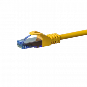 DSIT CAT6a netwerkkabel 100% koper - U/UTP - 7,5 m - geel (DC-U6A7-075)