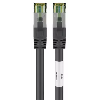 DSIT RJ45-netwerkkabel S/FTP PiMF CAT 8 kabel zwart 0,25m