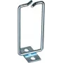 DSIT kabelring 40 x 80 mm DS-Cablering-2 - zwarte, poedergecoate stalen kabelmanagement-beugel voor 19 inch racks