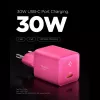 SPIGEN EE301EU-GAN Essential 1-poorts netlader 30W roze
