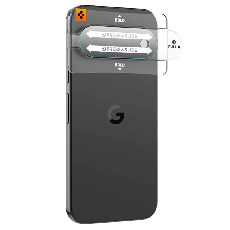 Spigen Optik Pro Glas.tR EZ Fit camerabescherming 2-pack voor Google Pixel 11 Pro XL - transparant