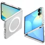 SPIGEN AirSkin MagSafe Galaxy Z Flip 8 hoesje transparant/wit