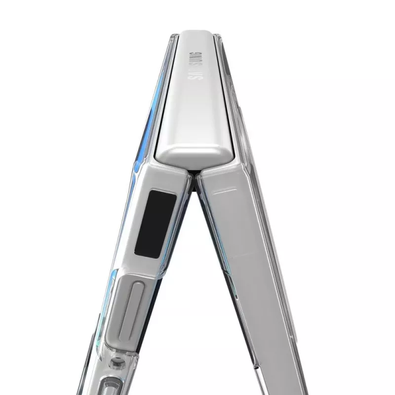 SPIGEN AirSkin MagSafe Galaxy Z Flip 8 hoesje transparant/wit