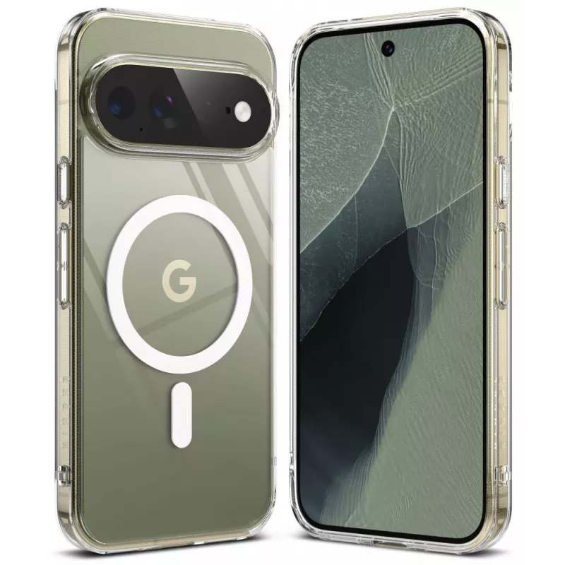 Ringke Fusion Magnetic MagSafe-hoesje voor Google Pixel 11 Pro XL - transparant