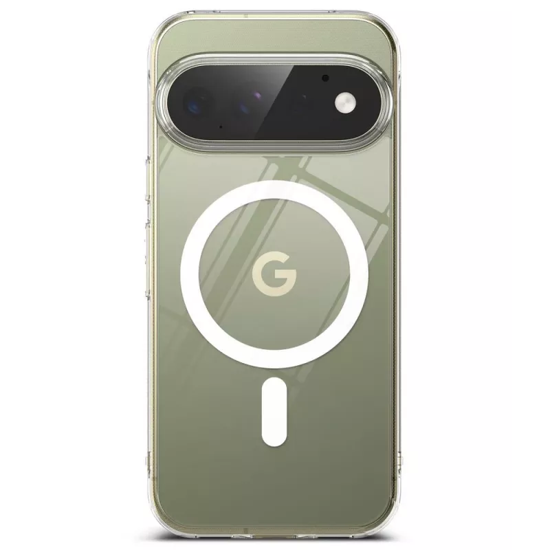 Ringke Fusion Magnetic MagSafe-hoesje voor Google Pixel 11 Pro - transparant