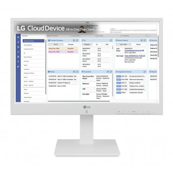 LG 24CR671N-2P 23,8 inch Full HD all-in-one thin client met Intel Pentium N4200, 4GB RAM, 16GB eMMC, zonder besturingssysteem
