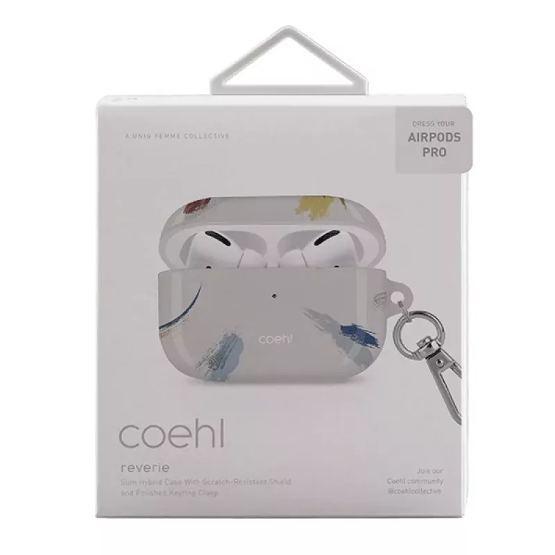 UNIQ Coehl Reverie AirPods Pro hoes soft ivory